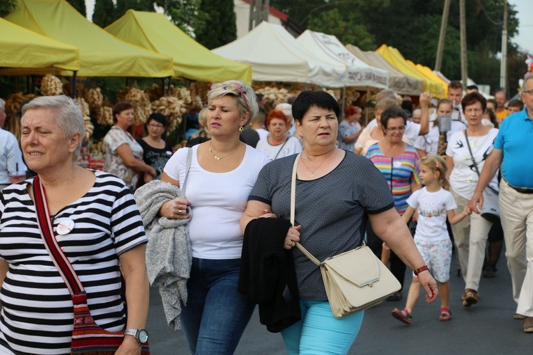 Pielgrzymi w Skępem