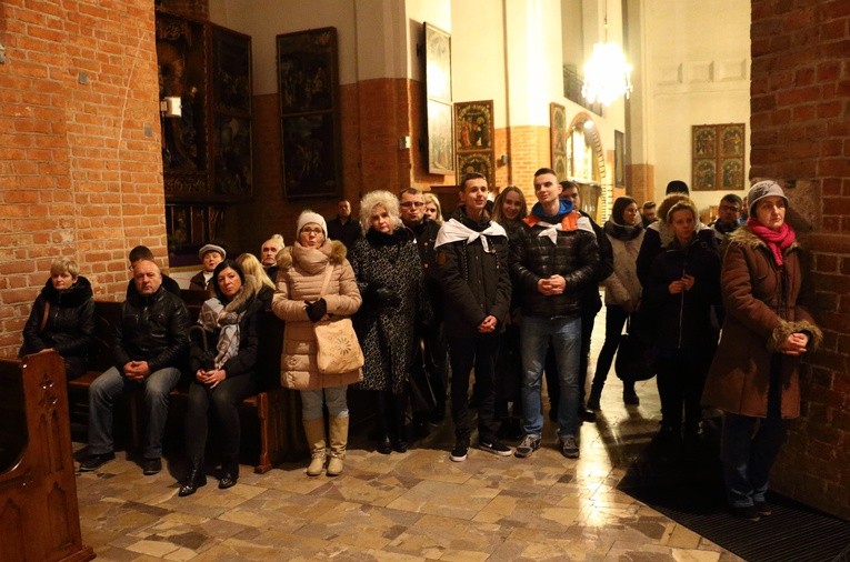 Rozpoczęcie Roku Miłosierdzia w elbląskiej katedrze