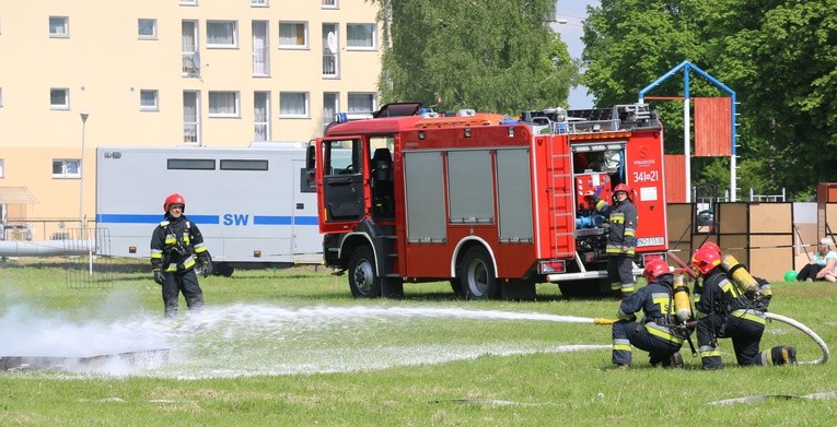 Mnóstwo atrakcji na festynie służb mundurowych