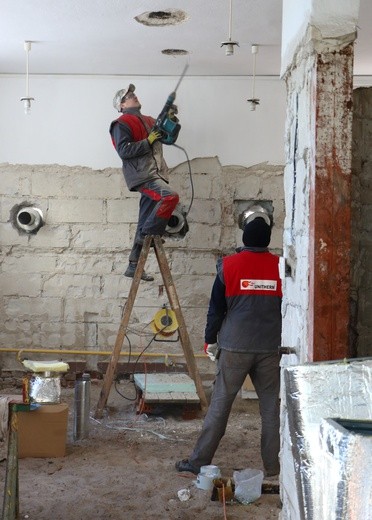 Termomodernizacja Domu Formacyjnego w Mikoszewie.