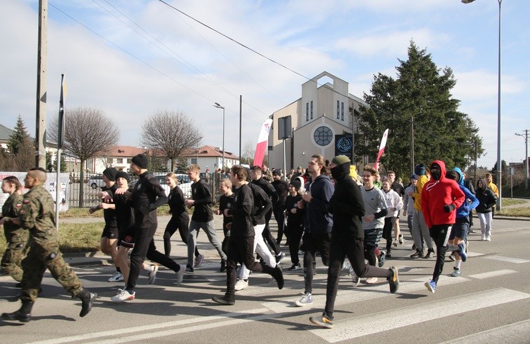 Płock. Bieg Pamięci Żołnierzy Wyklętych