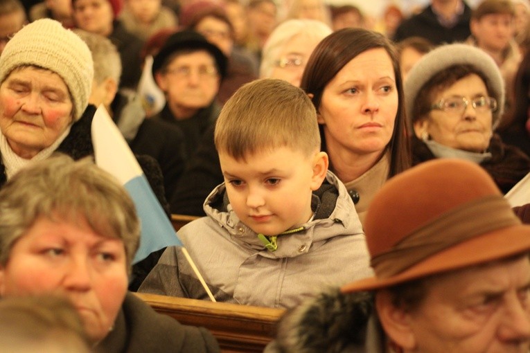Orszymowo. Nawiedzenie w parafii św. Floriana