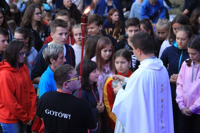 Pielgrzymka młodzieży