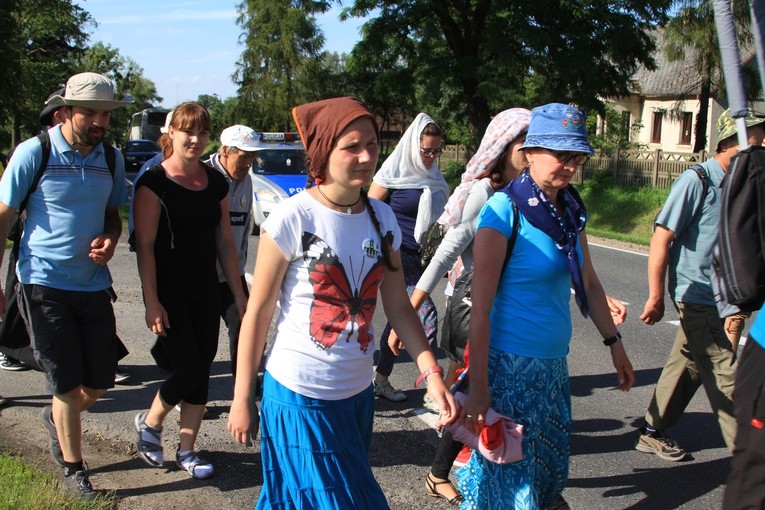 Pielgrzymka do Niepokalanowa. Rębowo