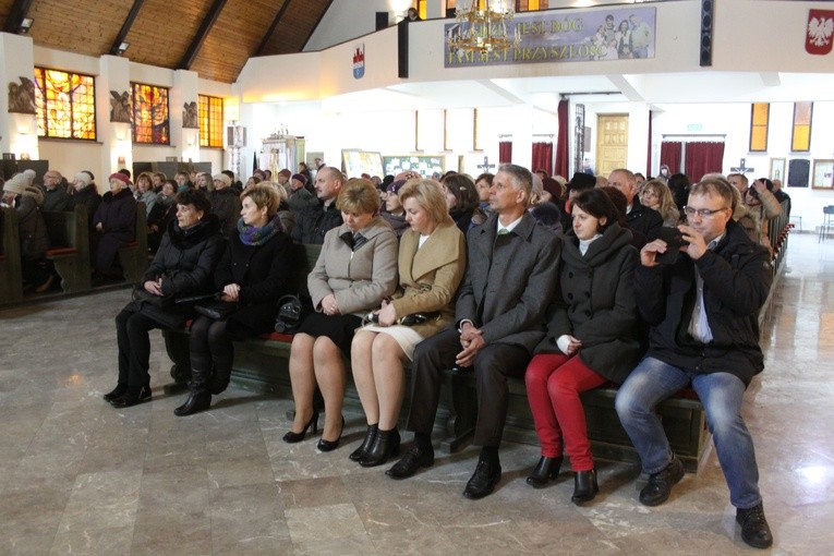 Modlin. Nawiedzenie w parafii św. Maksymiliana Kolbego