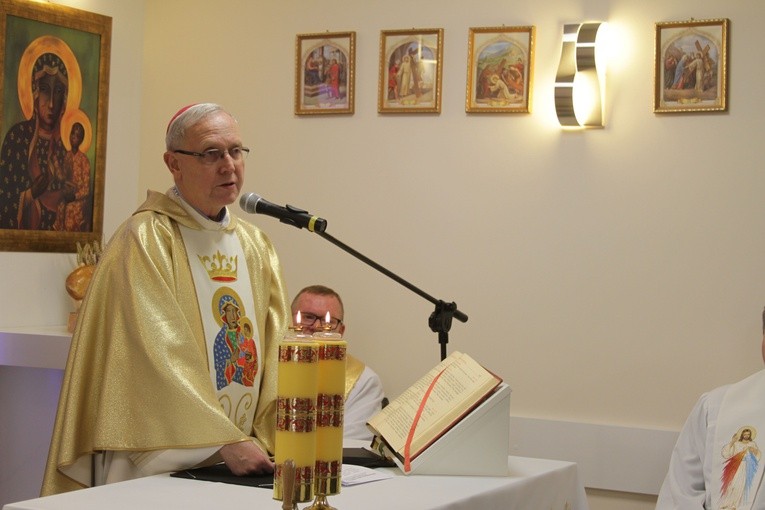 Poświęcenie kaplicy w Kraszewie-Czubakach