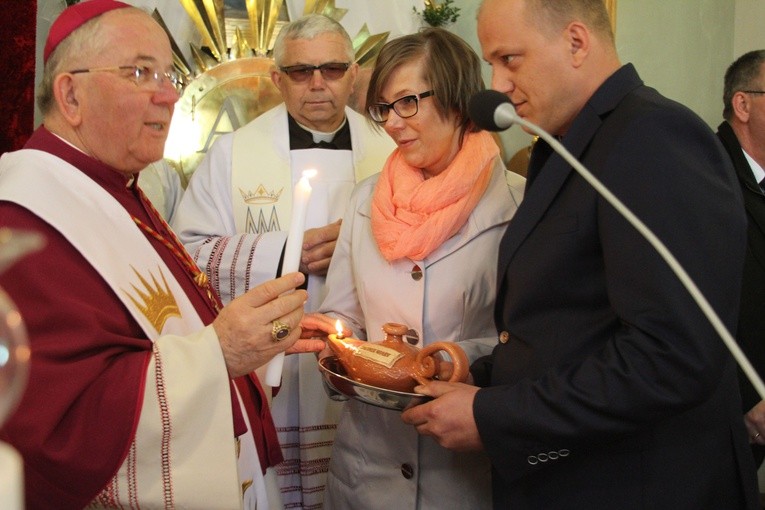 Okalewo. Nawiedzenie w parafii Matki Boskiej Szkaplerznej