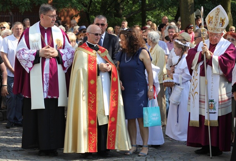 Płock. Nawiedzenie w parafii św. Maksymiliana Kolbego. 1