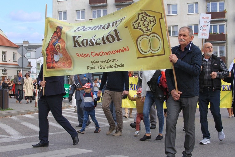 Ciechanów. Marsz dla Życia i Rodziny