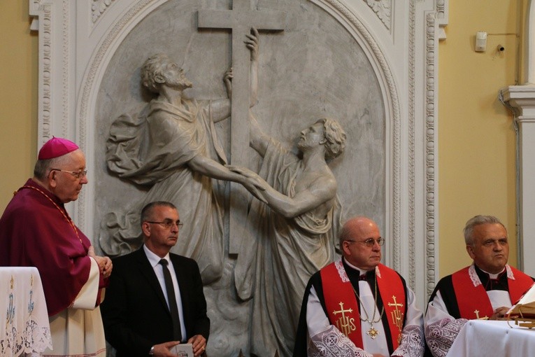 Odnowione krypty Krasińskich w Opinogórze