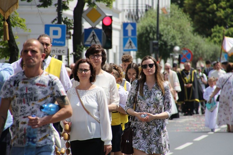 Płock. Procesja Bożego Ciała