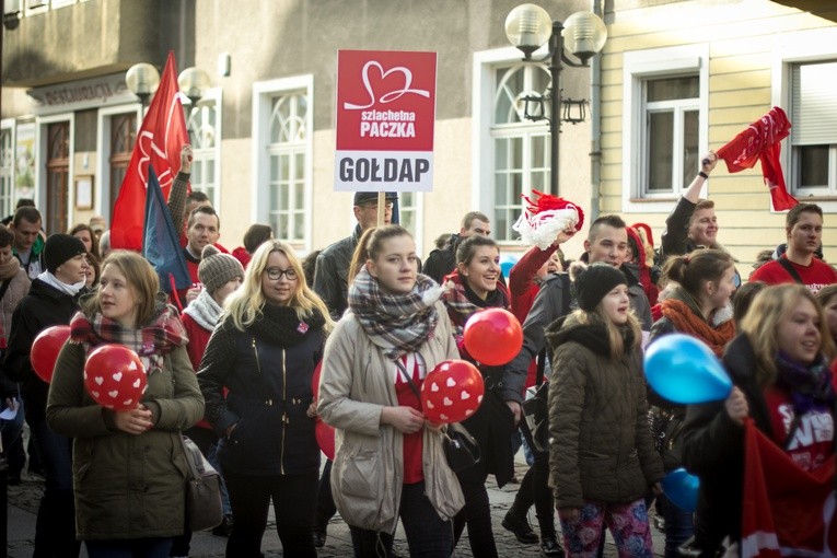 Marsz Szlachetnej Paczki w Olsztynie