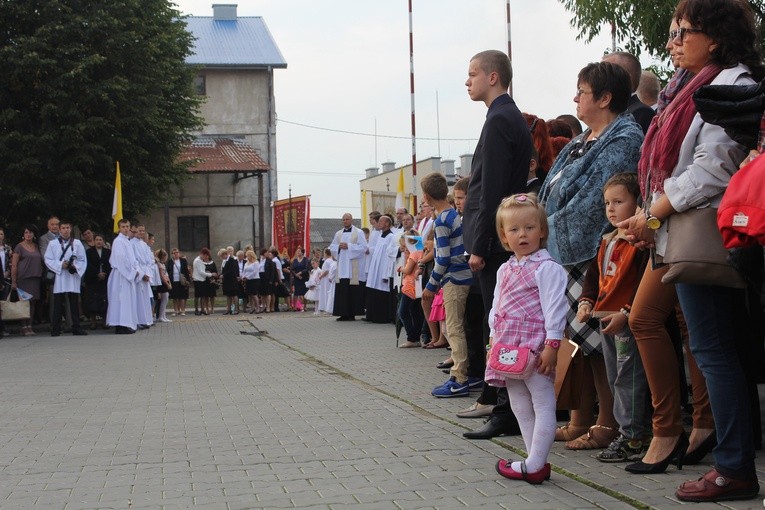 Proboszczewice. Nawiedzenie w parafii św. Floriana