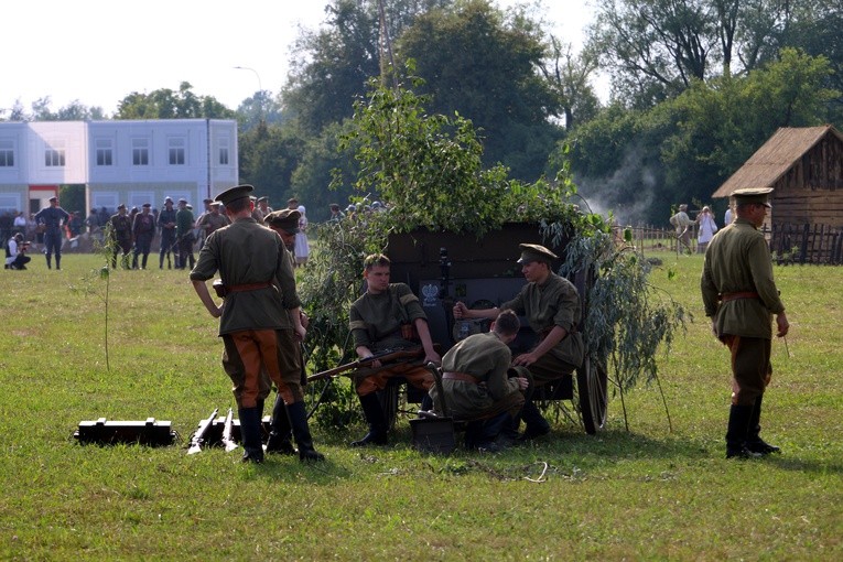 Płock. Rekonkstrukcja Obrony Płocka 1920